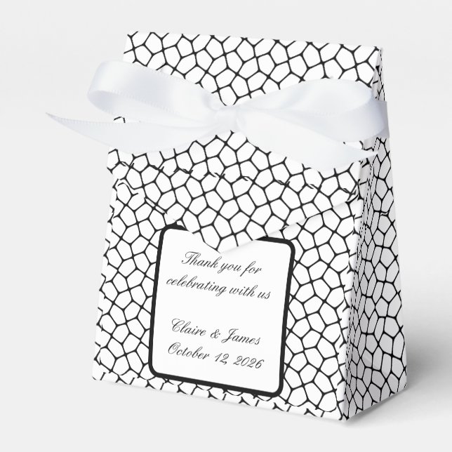 Caixa de Lembrança de Casamento Gótico – Mariposa  (Frente)