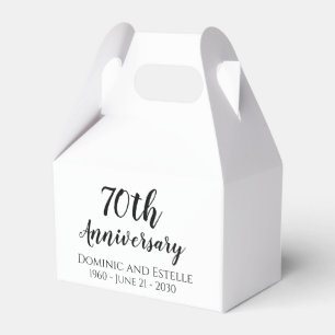 Caixa de Lembrança para Aniversário de 70 Anos de