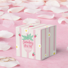 Caixa de Lembrancinha de Aniversário de Um Ano Mor