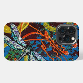 Caixa de libélula do abstrato do iPhone