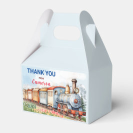 Caixa de Manivela do Comboio Editável/Caixa de Fav