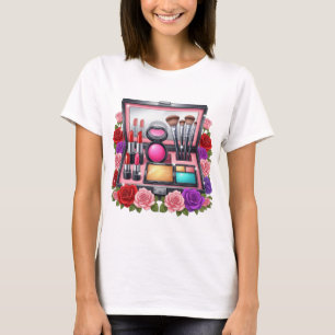 Caixa de Maqueamento do Glam Brilhante - Camisa T