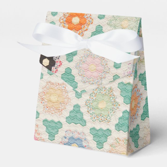 Caixa de presente acolchoada do falso (Frente)