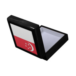 Caixa De Presente bandeira de Singapura