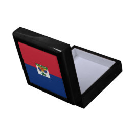 Caixa De Presente Bandeira do Haiti