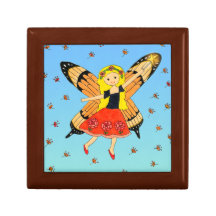 Butterfly Dancer Jewelry Box