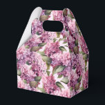 Caixa de Presente da Festa com Estampa de Lilases<br><div class="desc">Caixa de Lembrancinhas com Estampa de Lilases</div>