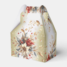 Caixa de Presente das Flores de Férias Modernas