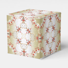 Caixa de Presente das Flores de Férias Modernas