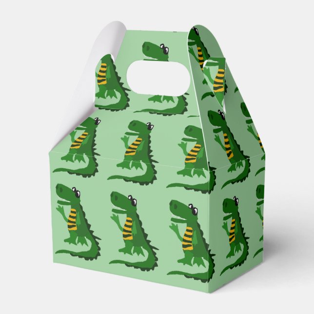 Caixa de Presente de Alligador Funny (Frente)