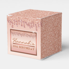 Caixa de Presente de Aniversário com Glitter Glitt