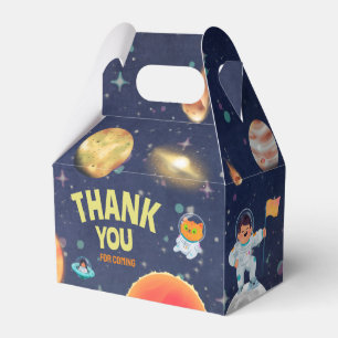 Caixa de presente de aniversário espacial, caixa d