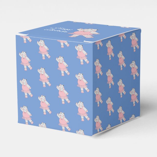 Caixa de presente de aniversário Illusima Hippo Ba (Frente)