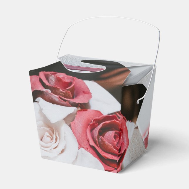 Caixa de Presente de Bolo de Casamento (Frente)