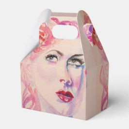 Caixa de Presente de Casamento de Menina Vintage B