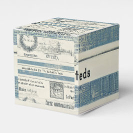 Caixa de Presente de Cubo Oceânico