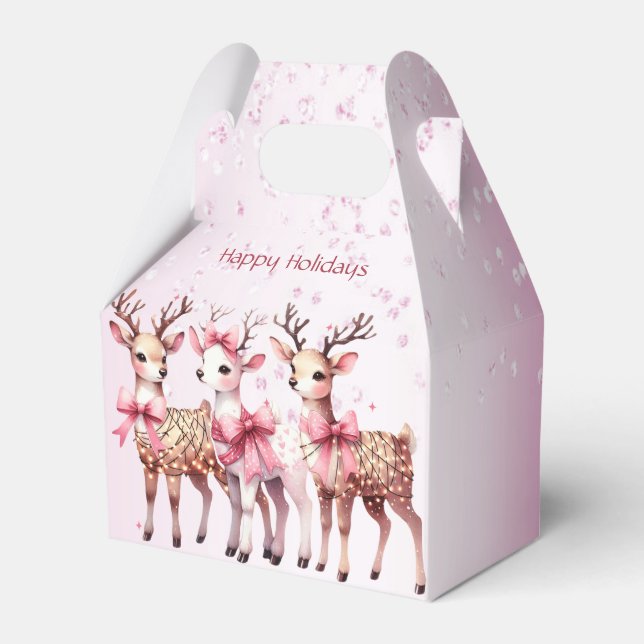 Caixa de Presente de Feriado de Natal (Frente)