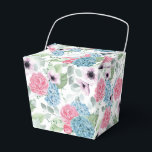 Caixa de Presente de Festa com Impressão de Hortên<br><div class="desc">Caixa de lembrancinha de festa é mostrada com uma impressão floral de hortênsia.
Personalize este item ou compre como está.
Dica: Basta adicionar seus ótimos presentes e adicionar uma fita festiva.</div>