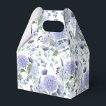 Caixa de Presente de Festa com Impressão de Hortên<br><div class="desc">Caixa de lembrancinha de festa é mostrada com uma impressão floral de hortênsia. 
Personalize este item ou compre como está.
Dica: Basta adicionar seus ótimos presentes e adicionar um laço festivo.</div>