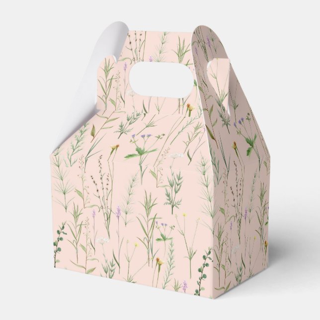 Caixa de presente de jardim de primavera Creme (Verso)