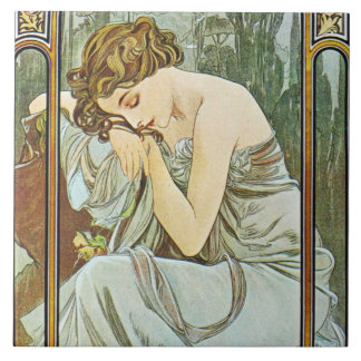 Caixa de presente de Mucha Repos de la Nuit Telhar