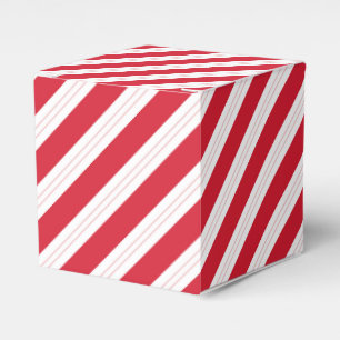 Caixa de Presente de Natal Listrada de Bastão de D