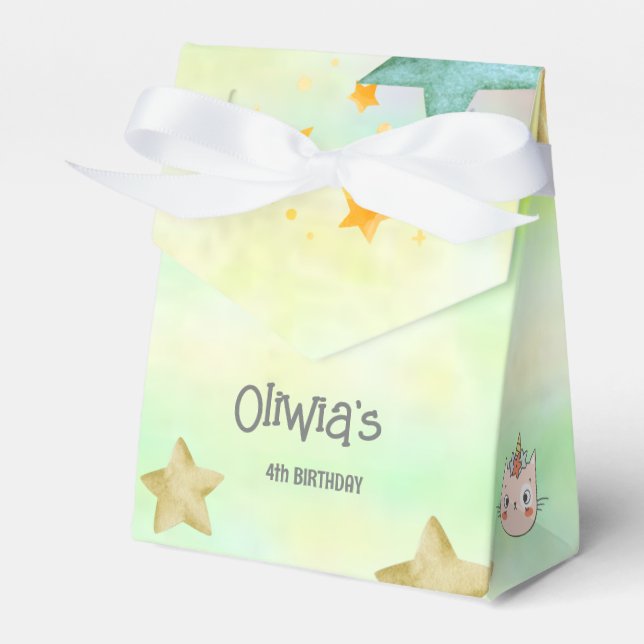 Caixa de Presente de Papel para aniversários de mi (Frente)