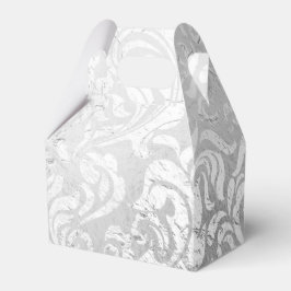 Caixa de Presente de Pilha de Prata