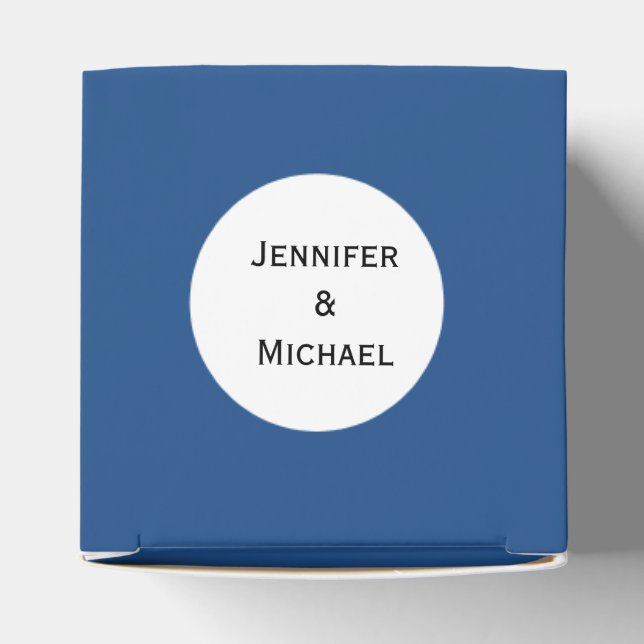 Caixa de Presente de Texto Personalizado | Modelo  (Topo)