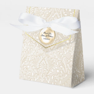Caixa de presente do favor do casamento tema