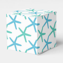 Caixa de Presente do Favor do Shell de Praia Tropi