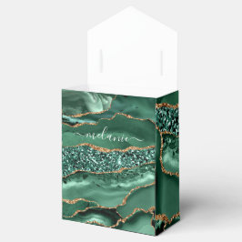 Caixa de Presente do Nome Personalizado da Glitter