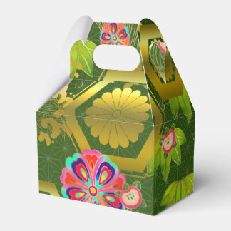 Caixa de Presente do Padrão Kimono Japonês