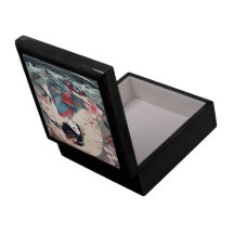 Floral Geisha Jewelry Box