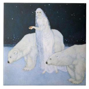 Caixa de presente mágica de Trivet do azulejo do