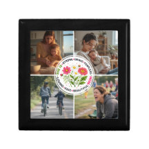 Modern Floral Multi-Photo Custom Mother's Day 