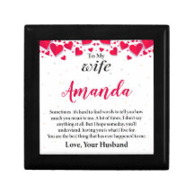 Nome Personalizado com Mensagem de Corações em Pap