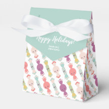 Caixa de Presente Personalizada do Favor do Kawaii