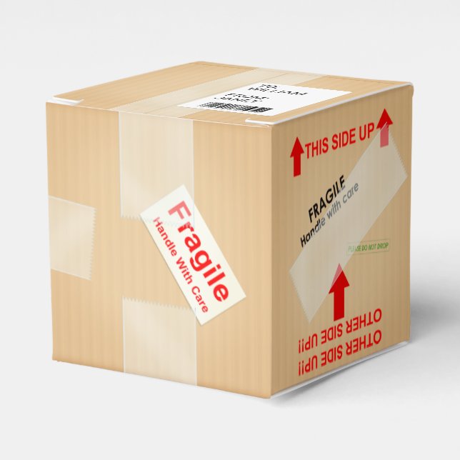 Caixa de Presente Personalizada em Caixa de Envio  (Frente)