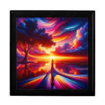 "Silhueta Sunset Surreal" Keepsasaelry