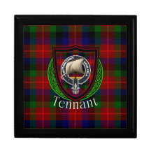 Tennant Scottish Clan Tartan & Crest