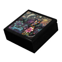 Whimsical Southwest Coyote Animal Personalizado