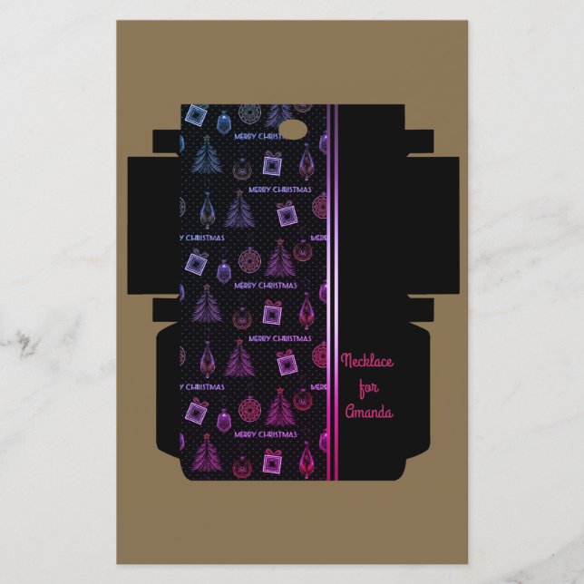 Caixa de presentes com suas próprias mãos (Frente)