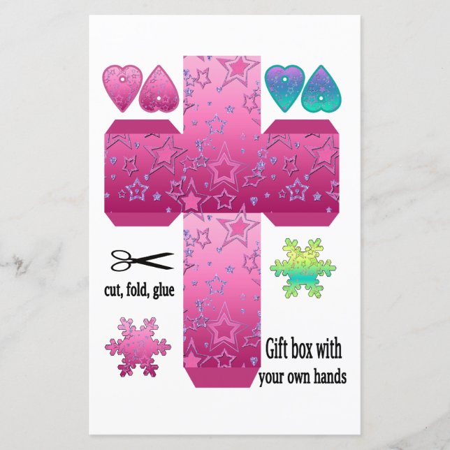 Caixa de presentes com suas próprias mãos (Frente)