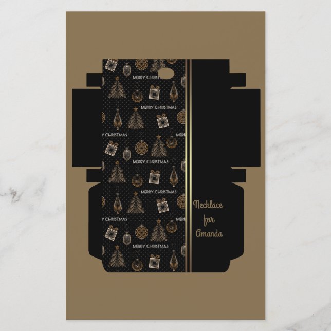 Caixa de presentes com suas próprias mãos (Frente)