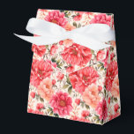 Caixa de Presentes da Festa das Peônias Rosa<br><div class="desc">A caixa de lembrancinhas da festa é mostrada com uma linda estampa floral de peônias rosa.
Personalize este item ou compre como está.
Dica: Basta adicionar seus ótimos presentes e adicionar alguma fita festiva.
Imagem Licenciada</div>