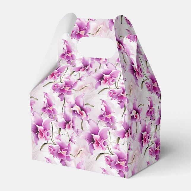 Caixa de Presentes da Festa de Orquídeas (Frente)