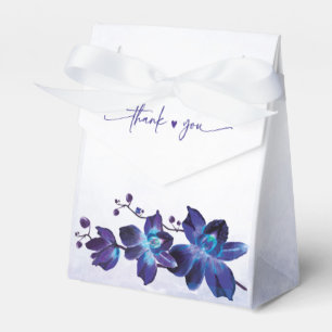 Caixa de Presentes de Favor de Casamento Roxo
