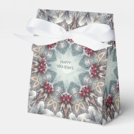 Caixa de presentes de inverno