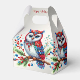 Caixa de presentes de Natal Colorida